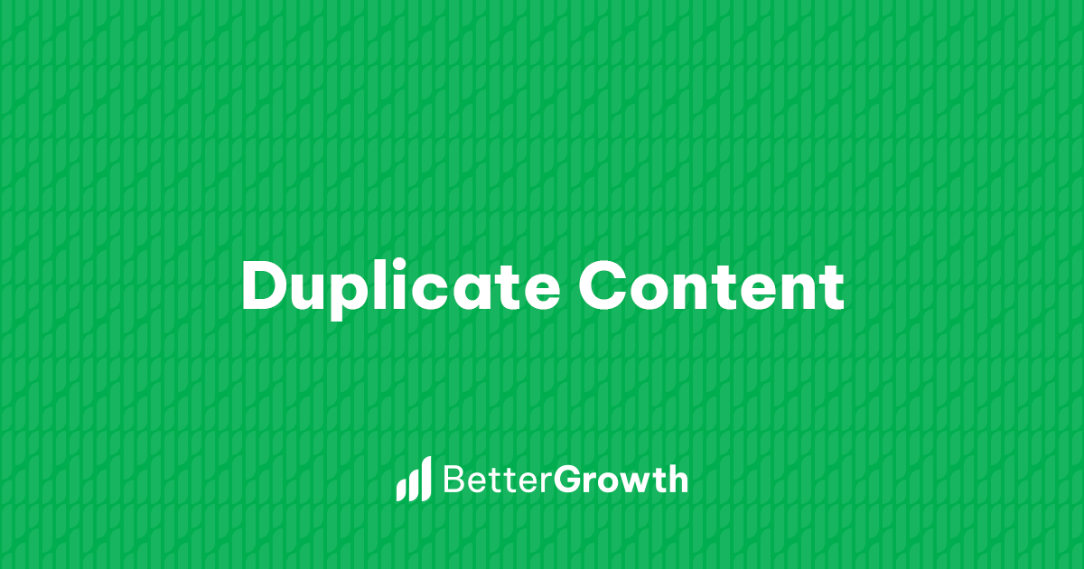 Duplicate Content | Nội dung trùng lặp là gì?